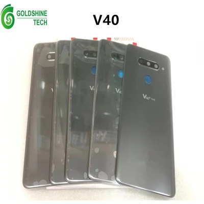 Vidro traseiro traseiro por atacado de fábrica para tampa de substituição LG V40 Thinq